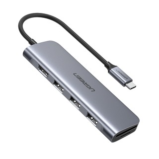 Chính hãng tại Thiết bị mở rộng  USB type-C to HDMI/Hub USB 3.0/SD/TF chính hãng Ugreen 70410    